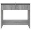 vidaXL Console Table Grey Sonoma 89x41x76.5 cm Engineered Wood