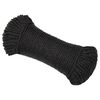 vidaXL Work Rope Black 6 mm 50 m Polypropylene