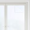 vidaXL Window Films 3 pcs Static Frosted White PVC