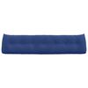 vidaXL Back Pillow Police Blue 200 x 24 x 50 cm Velvet
