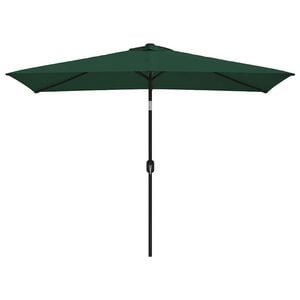 vidaXL Garden Parasol 200 x 300 cm Green Rectangular