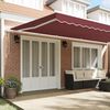 vidaXL Automatic Retractable Awning Burgundy 600x300 cm