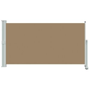 vidaXL Side Awning 100% polyester iron steel