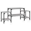 vidaXL TV Cabinet Grey Sonoma 117x35x52 cm Engineered Wood