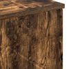 vidaXL Bathroom Cabinet with Storage Smoked Oak 60 x 35 x 80 cm