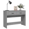 vidaXL Console Table Grey Sonoma 100x39x75 cm Engineered Wood