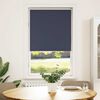 vidaXL Roller Blind Blackout Marine 70x130 cm Fabric Width 65.7 cm Polyester