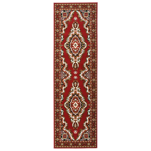 vidaXL Runner Rug BCF Oriental Red 60x250 cm