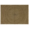 vidaXL Area Rug Black 160 x 230 cm Jute