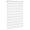 vidaXL Zebra Blind White 100x150 cm Fabric Width 95.9 cm Polyester