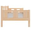 vidaXL Day Bed without Mattress Solid Wood Pine 90x190 cm Single