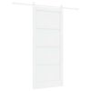 vidaXL Sliding Door ORKDAL 93 x 211 cm Engineered Wood White