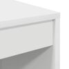 vidaXL Desk with Drawer 2 pcs White