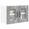 vidaXL Kitchen Cabinet with Shelf 2 pcs Grey Sonoma 60 x 31 x 40 cm