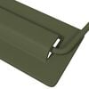 vidaXL Cabinet Handles 2 pcs Olive Green 85 x 45 mm Metal