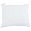 vidaXL Pillow with Pillow White 60 x 70 cm Cotton