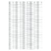 EISL Shower Curtain with White Wave 200x180x0.2 cm