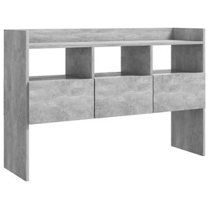 vidaXL Sideboard Concrete Grey 105x30x70 cm Engineered Wood