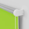 vidaXL Roller Blind Blackout Leaves Green 160x130 cm Fabric Width 156.6 cm Polyester