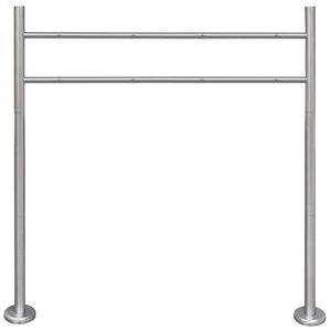 Stainless Steel Stand for Double Mailbox