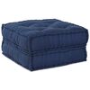 vidaXL Modular Sofa 4 pcs Indigo Fabric