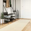 vidaXL Area Rugs Rectangular HUARTE Cream 300 x 80 cm Polyester
