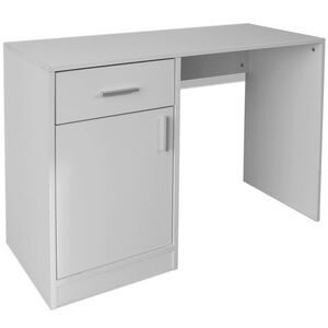 vidaXL Desk | White | Engineered wood, MDF | 100x40x73 cm | Computer Desk