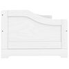 vidaXL Day Bed with 3 Drawers without Mattress "IRUN" White 90x200 cm