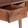 vidaXL Console Table 110x35x76 cm Solid Acacia Wood