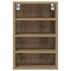 vidaXL Hanging Cabinet Riga Artisan Oak 40x29.5x60 cm Engineered Wood