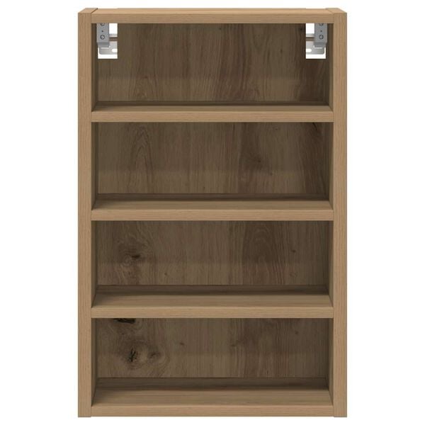 vidaXL Hanging Cabinet Riga Artisan Oak 40x29.5x60 cm Engineered Wood