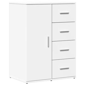 vidaXL Sideboard White 59x39x80 cm Engineered Wood