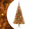 vidaXL Christmas Tree Gold 150 cm PET