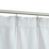 vidaXL Blackout Curtains with Hooks 2 pcs Off White 140x245 cm