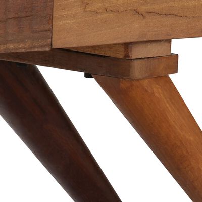 vidaXL Sideboard Brown Solid Reclaimed Wood 110x30x75 cm