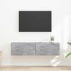 vidaXL TV Wall Cabinet Wall-mounted 2 pcs Concerte 60 x 31 x 29.5 cm