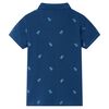 Kids' Polo Shirt Dark Blue 104