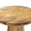 vidaXL Side Table &Oslash;30x60 cm Solid Wood Mango