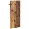 vidaXL Wall-Mounted Coat Rack Old Wood 40 x 10 x 90 cm Engineered wood