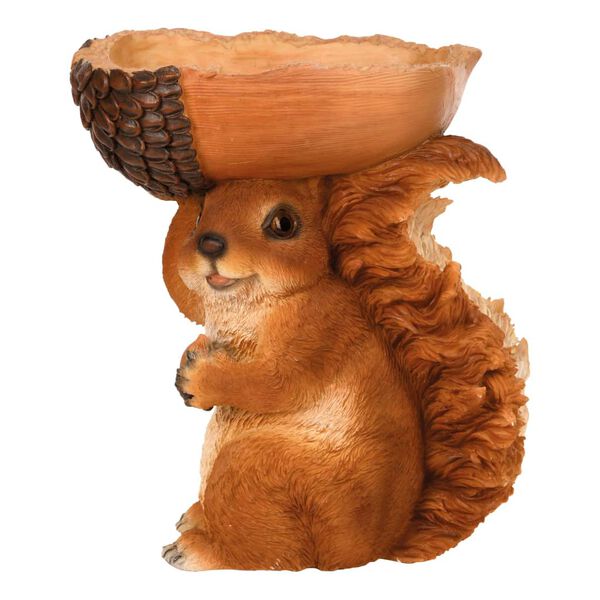 Esschert Design Feeding Bowl Acorn with Squirrel 18.5x10x20.5 cm