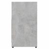 vidaXL Bathroom Cabinet Concrete Grey 60x33x61 cm Engineered Wood