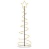 vidaXL LED Christmas Tree 120 LEDs Warm White 180 cm