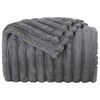 vidaXL Throw Blankets 6 pcs Dark Grey 150 x 130 cm Fleece
