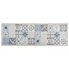vidaXL Kitchen Floor Mat Washable Mosaic 60x180 cm
