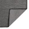 vidaXL Outdoor Flatweave Rug 140x200 cm Grey