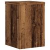 vidaXL Plant Stands 2 pcs Old Wood 25x25x35 cm Engineered Wood