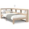 vidaXL Bookcase Bed without Mattress 90x190 cm Single Solid Wood Pine