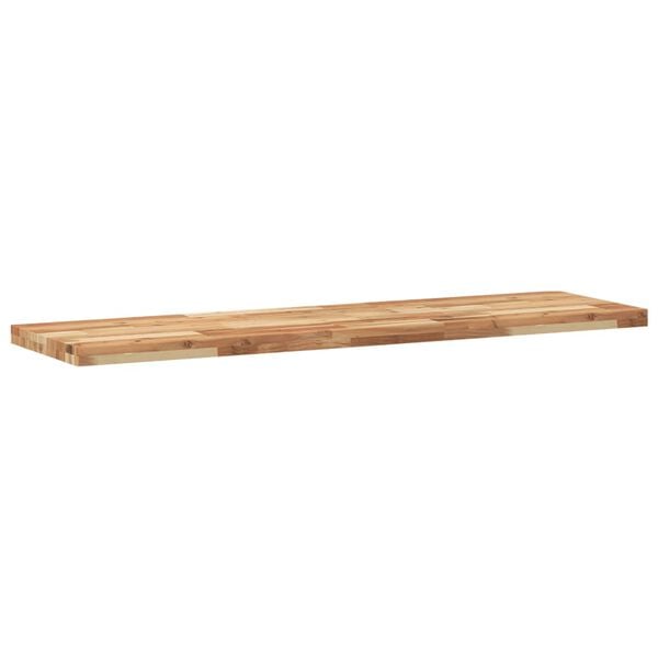vidaXL Floating Shelves 2 pcs 120x40x4 cm Oil Finished Solid Wood Acacia