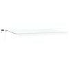 vidaXL Retractable Awning White 600 x 350 cm Fabric and Aluminium