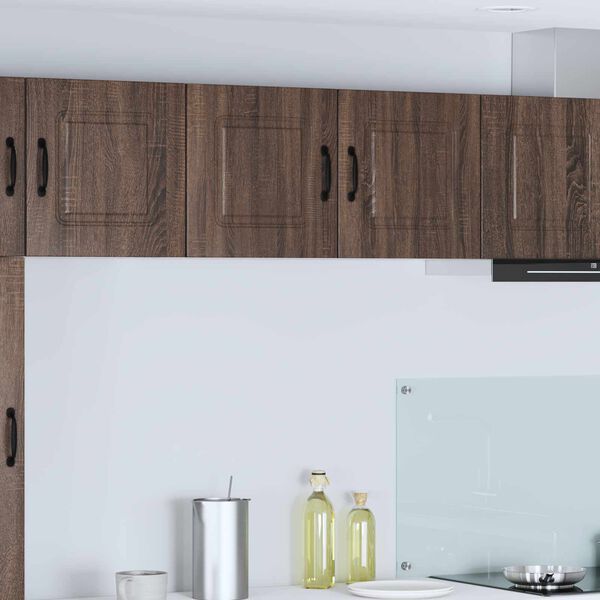 vidaXL Kitchen Cabinet with Storage Kalmar Brown Oak 80 x 31 x 40 cm